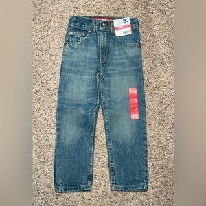 JK Indigo | Boys Straight Denim Jeans | Size 4 Slim | NWT